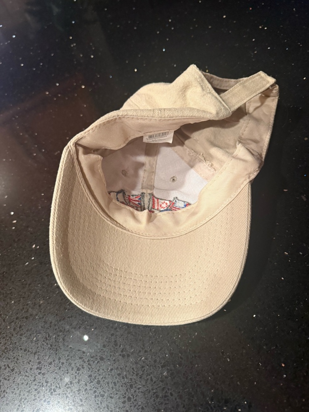 D-Day Normandie Beige Baseball Cap - Picture 4 of 4